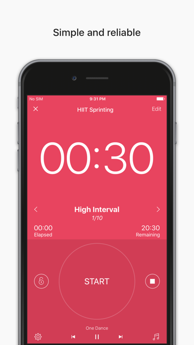 Interval Timer Pro Screenshot