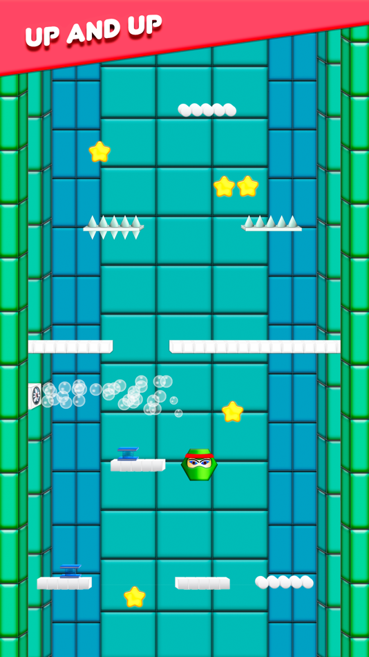 #4. Cool Ninja Game Fun Jumping (iOS) 由: Eugene Mikhalevskiy