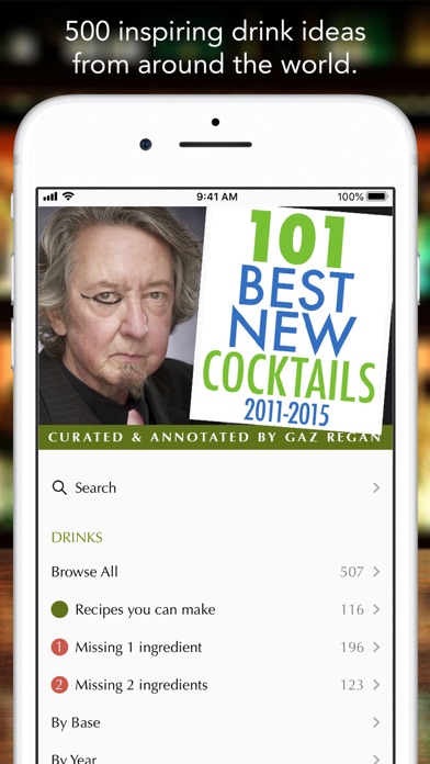101 Best New Cocktails Screenshot