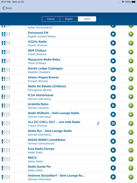 радио ФМ ! (Radio FM !) iPad screenshot 3