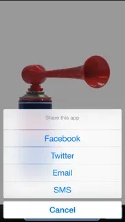 pocket air horn iphone screenshot 3