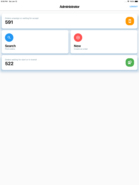 Screenshot #5 pour LOGFLOWS Order App