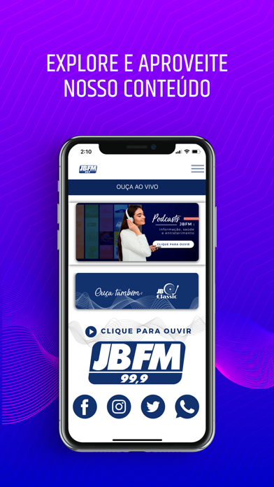 How to cancel & delete JB FM | 99.9 | RIO DE JANEIRO from iphone & ipad 2