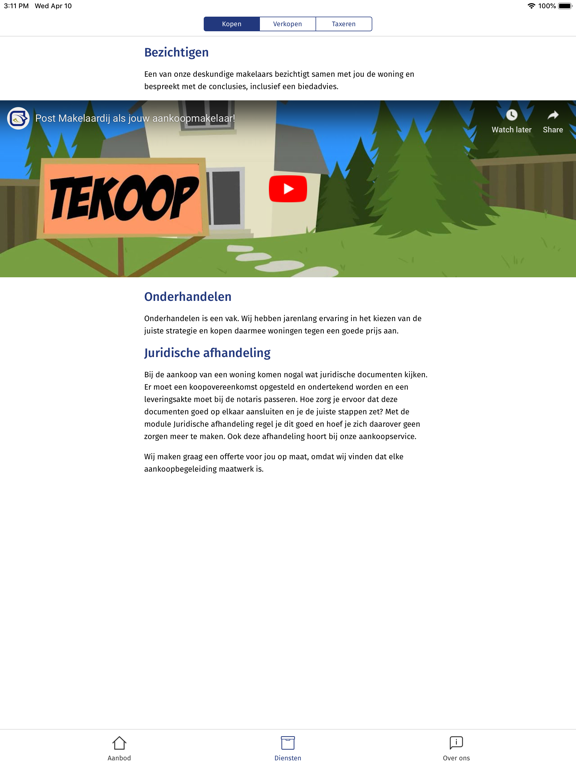Screenshot #6 pour Post Makelaardij B.V.