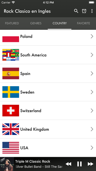 Screenshot #3 pour Rock Clasico en Ingles