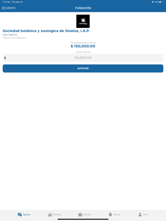 Cumbre de Instituciones iPad screenshot