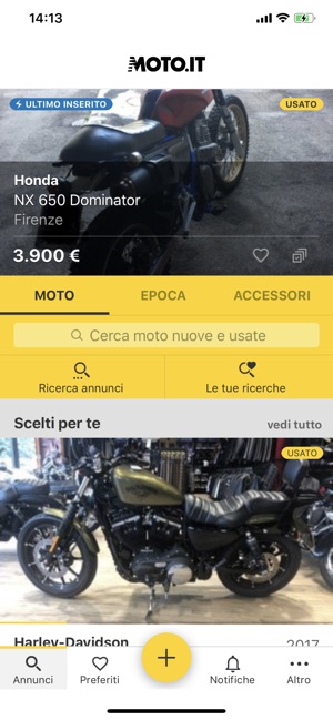 MOTO.IT - Moto Usate su App Store