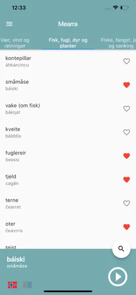Game screenshot Mearra - Samisk Sjøterminologi mod apk