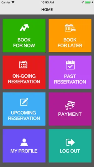 Meridian Limo Passenger App screenshot 1