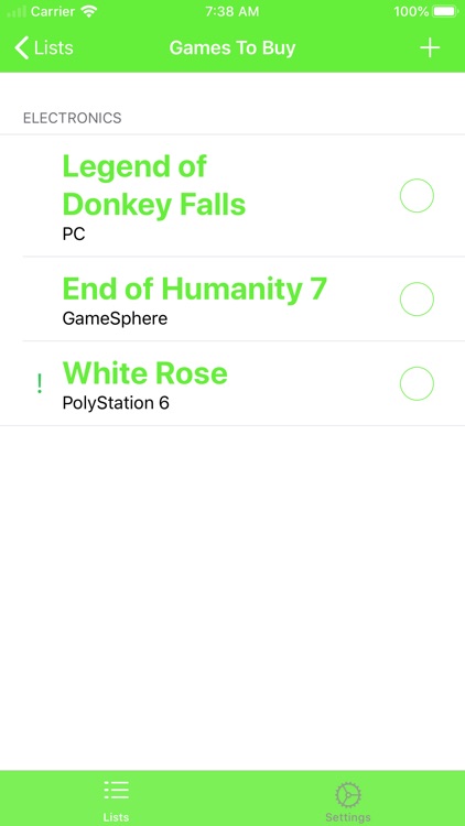 Grocery Master - Shopping List