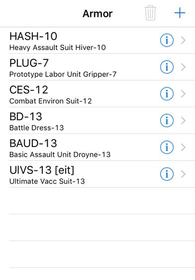 Screenshot of ArmorMaker