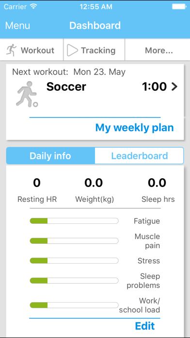 Sportlyzer Pro Player App Screenshot