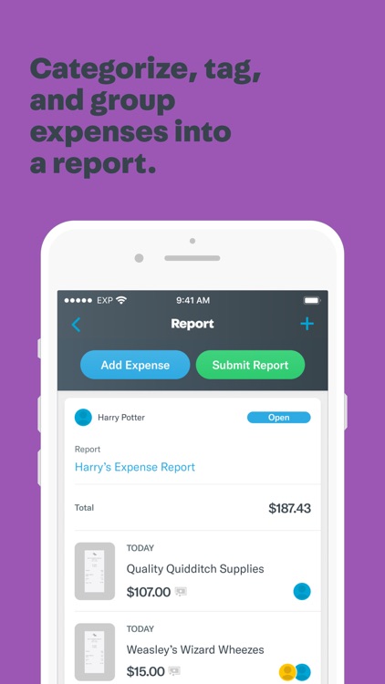 Expensify: Receipts & Expenses screenshot-4