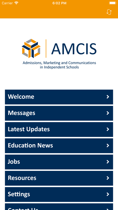 Screenshot #1 pour AMCIS Member App