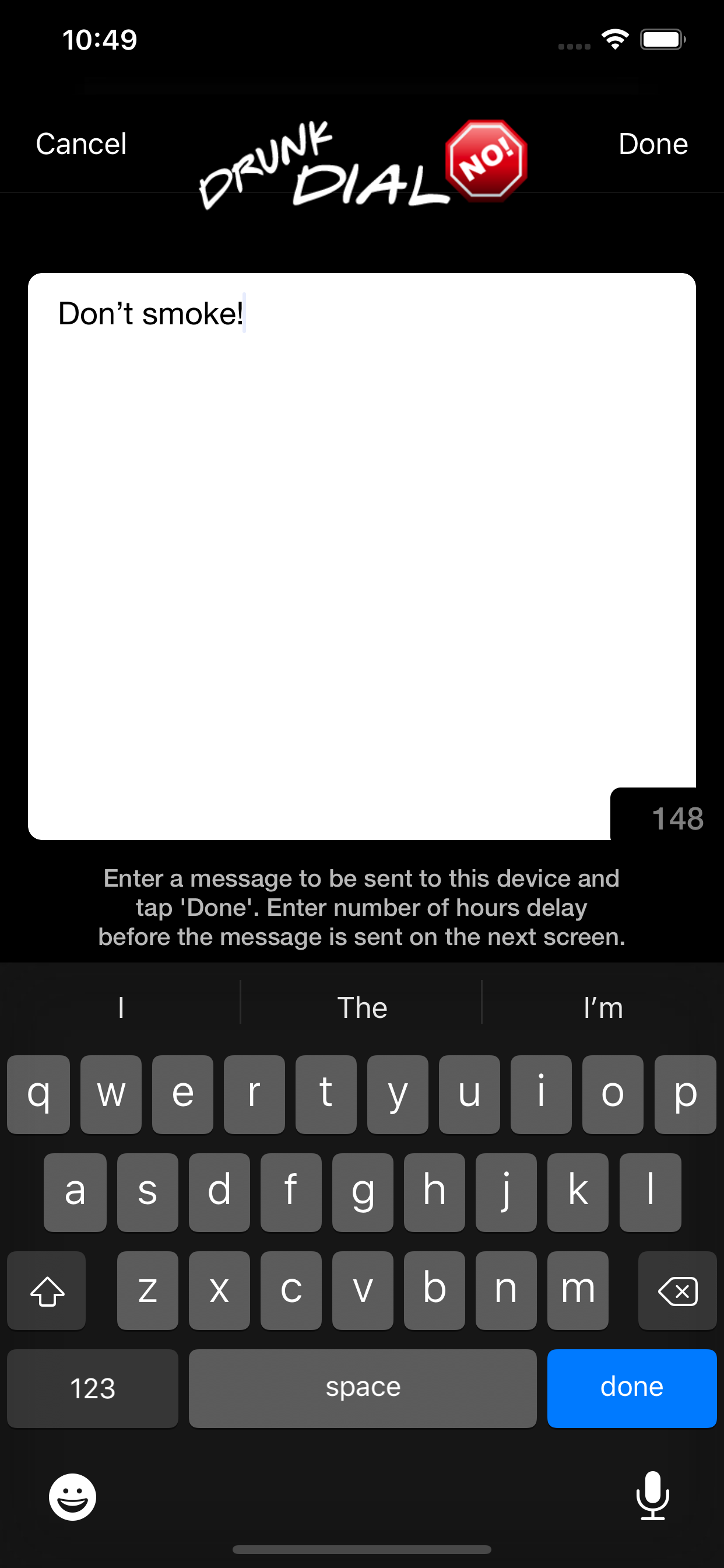Drunk Dial NO! Block Mistakes!