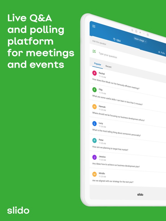 Screenshot #4 pour Slido - Q&A and Polling