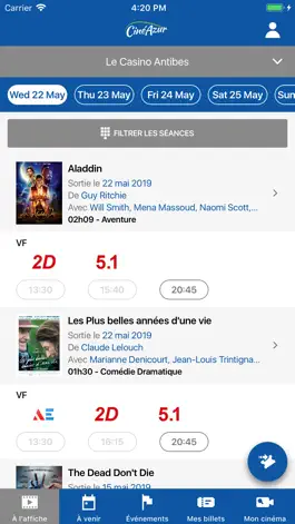 Game screenshot CinéAzur apk