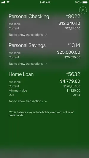 Clinton Savings Bank Mobile screenshot 1