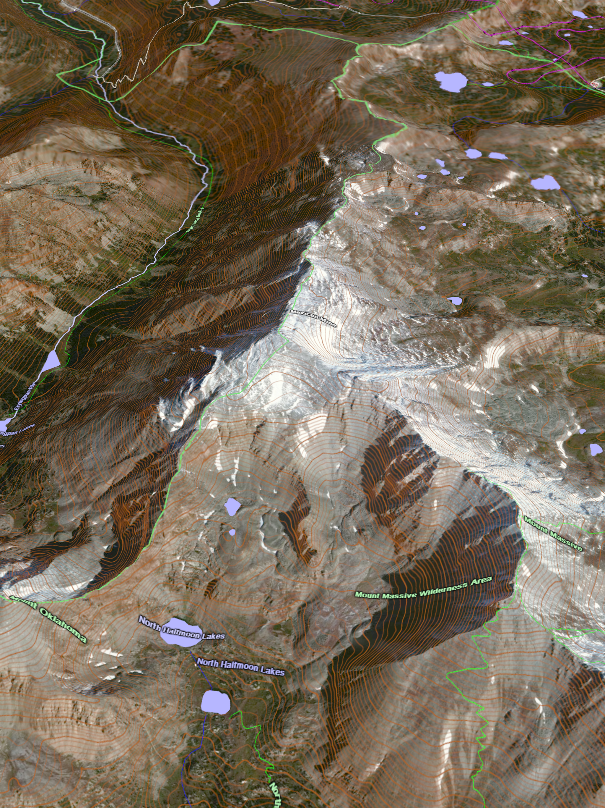 Scenic Map Central USA screenshot 8