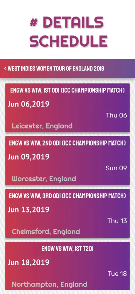 Live Cricket WorldCup 2019