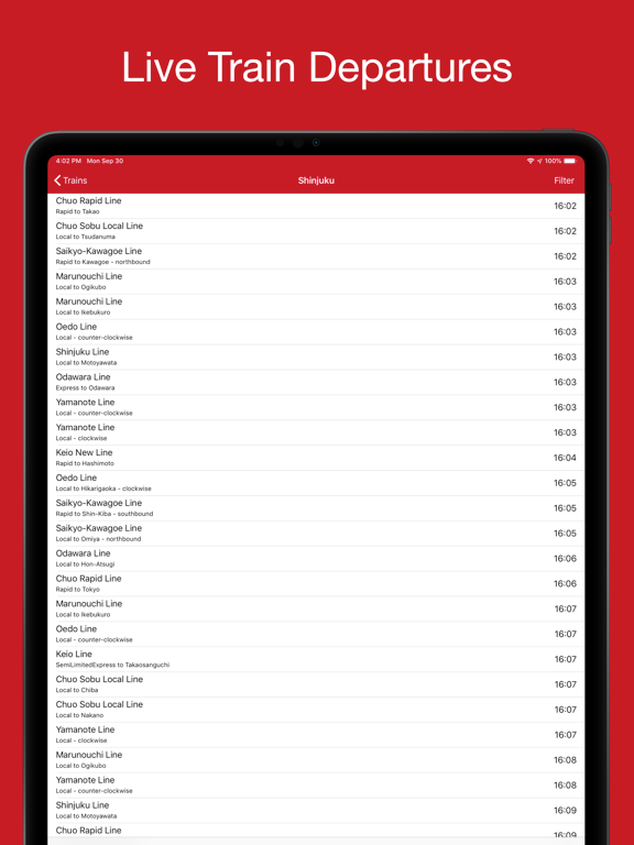 Screenshot #5 pour Tokyo Departure Board