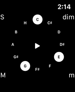 Pitch and chord pipe screenshot #1 for Apple Watch