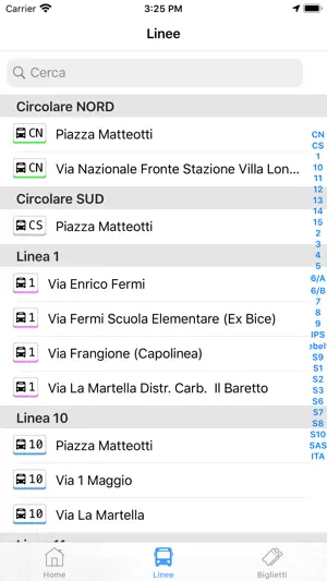 Teseo Basilicata screenshot 4