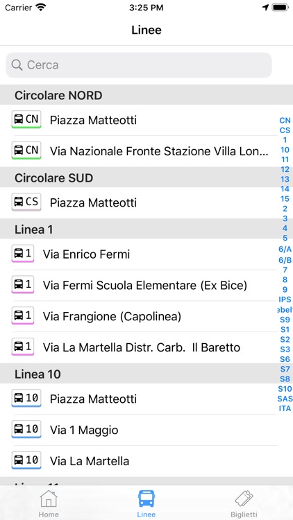 Teseo Basilicata screenshot-3