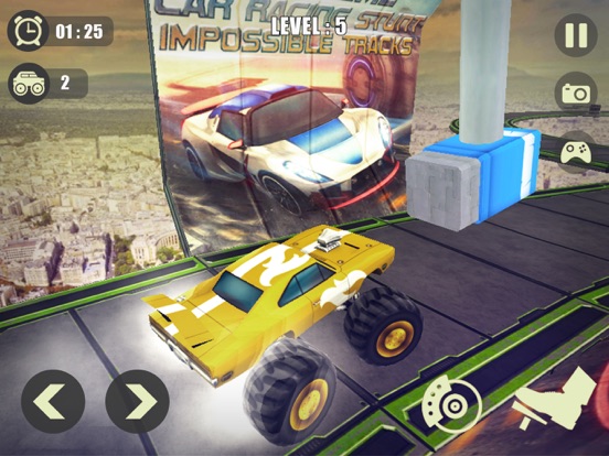 3D Monster Truck Derby Stunt iPad screenshot