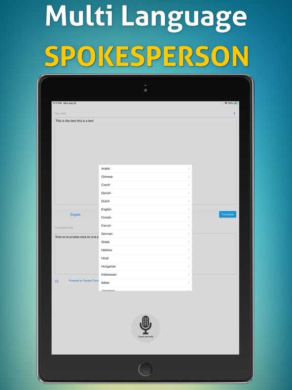 Screenshot #5 pour Voice Translator: Traveller