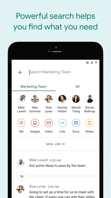 Google Chat screenshot-3