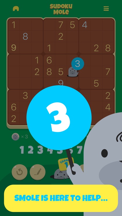 SUDOKU MOLE - Brain Puzzle screenshot-3