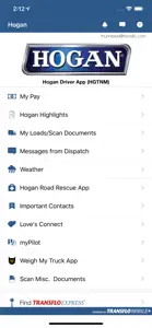 Hogan Driver App screenshot #1 for iPhone
