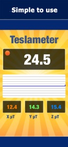 Teslameter. screenshot #1 for iPhone