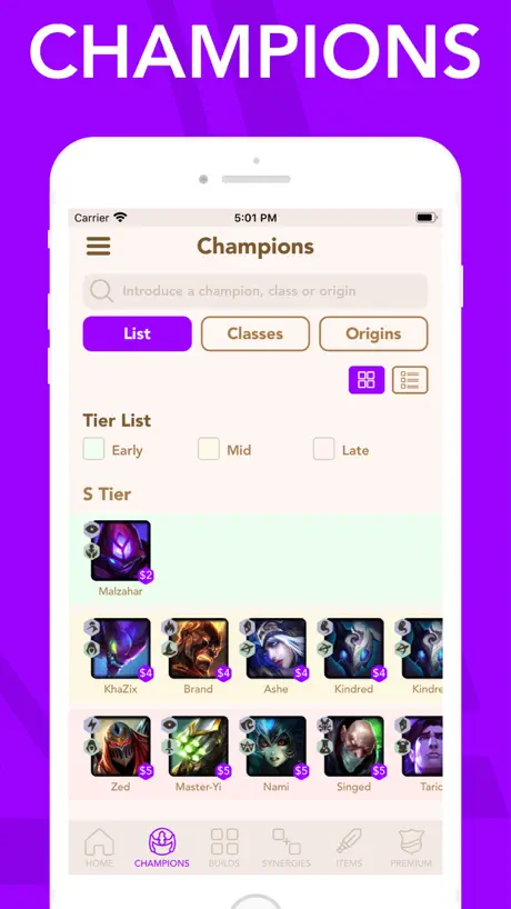 Builds for TeamFight Tactics