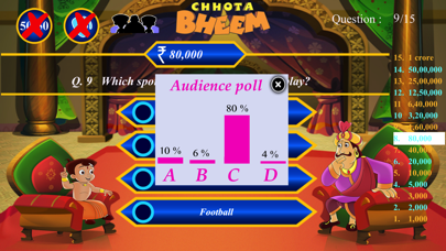 How to cancel & delete Quiz Like KBC with Bheem from iphone & ipad 4