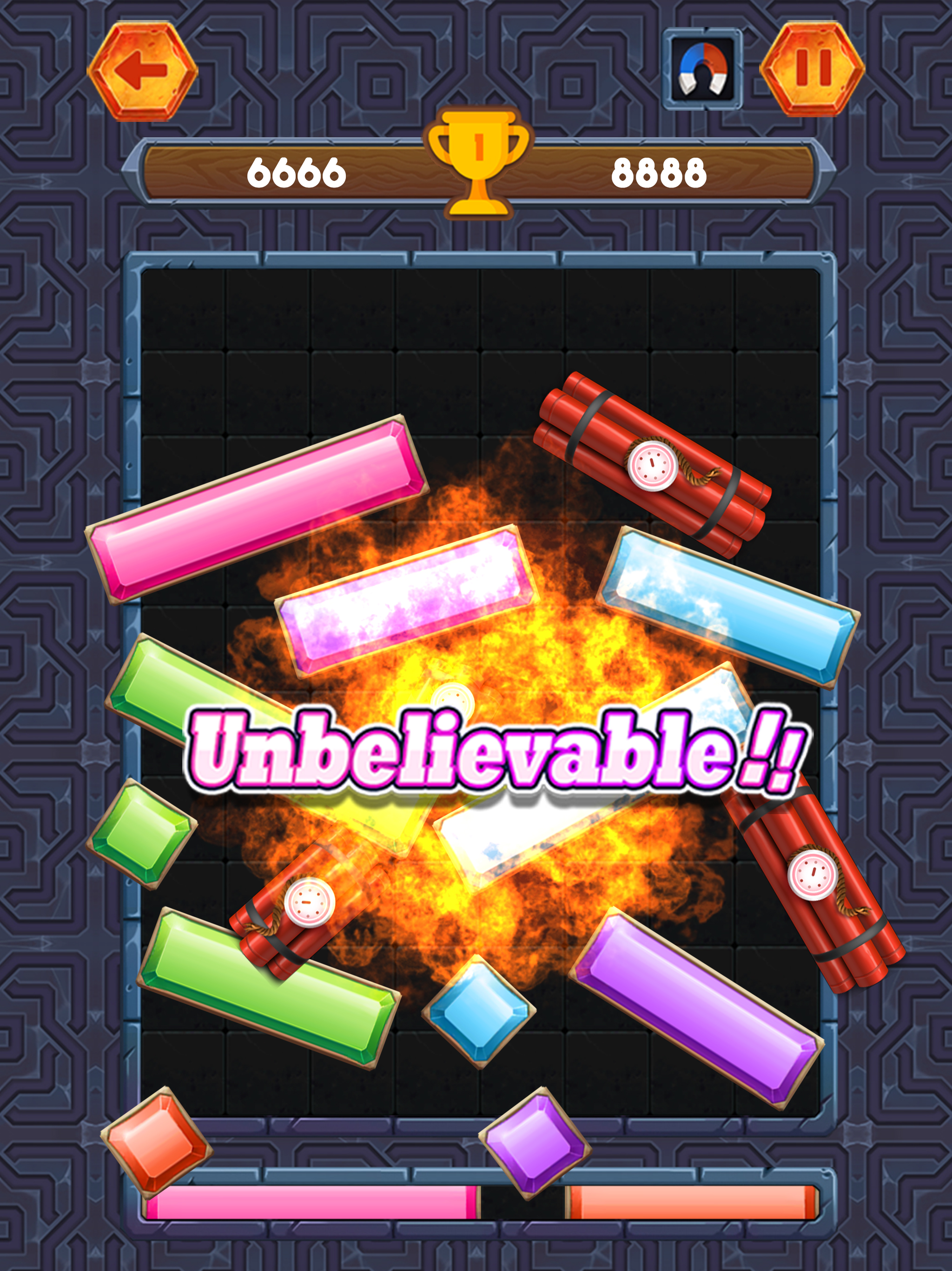 Slide Block : Jewel Dropdom screenshot 10