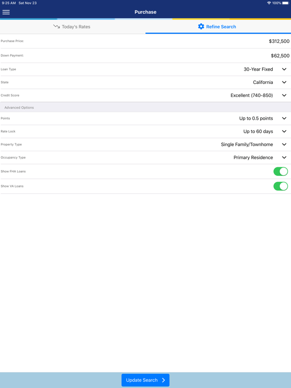 Screenshot #5 pour Mortgage Rates - ERATE