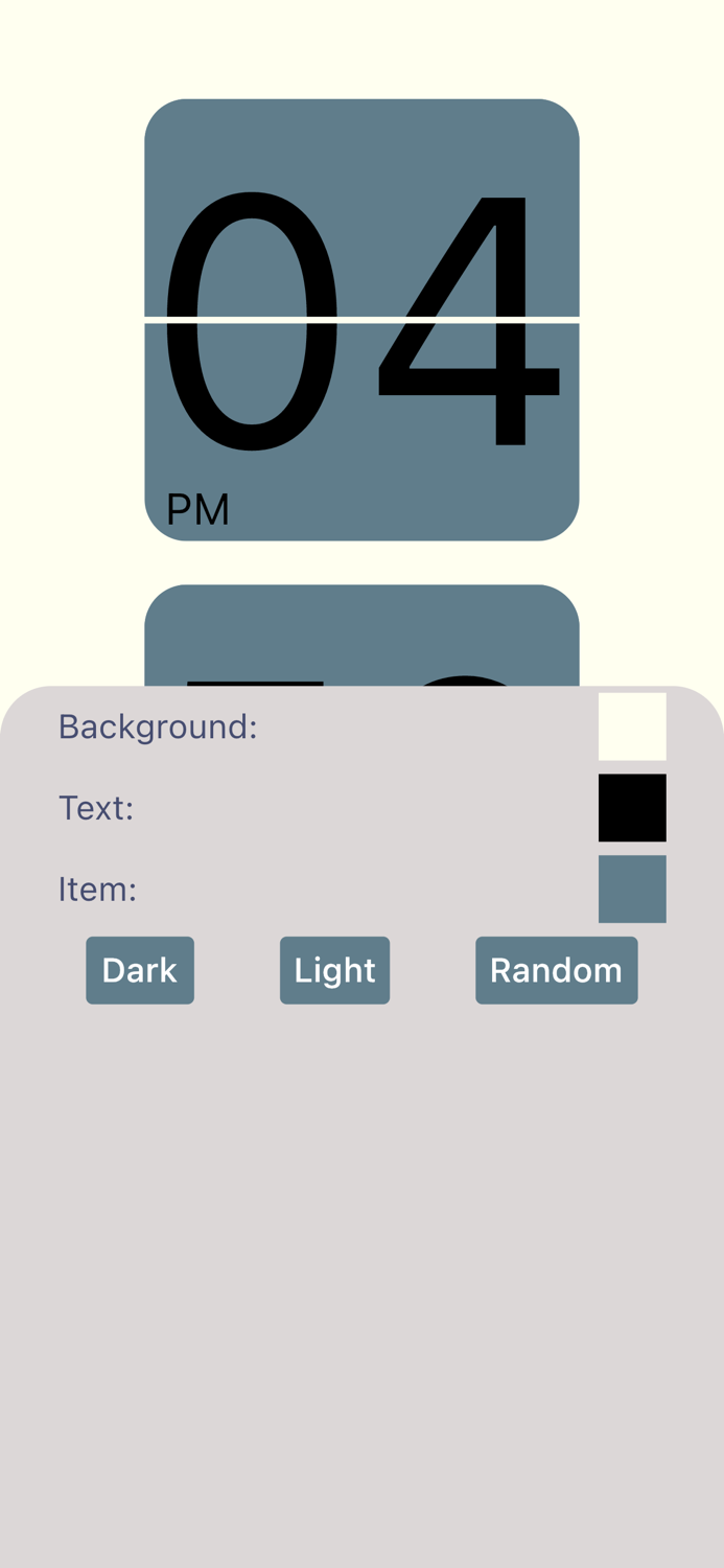Flip Clock  Pomodoro Timer
