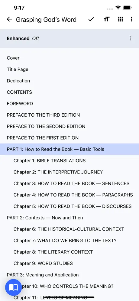 BibleMesh E-reader