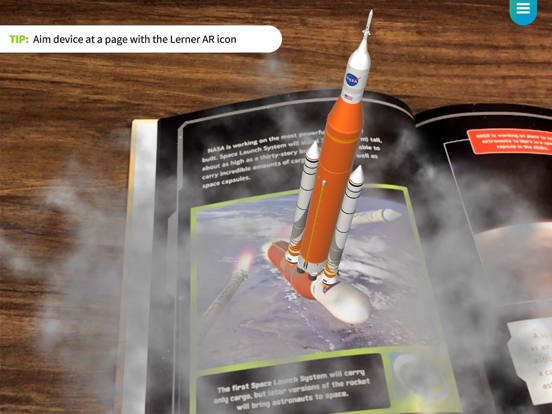 Lerner AR iPad screenshot 7 - Book app