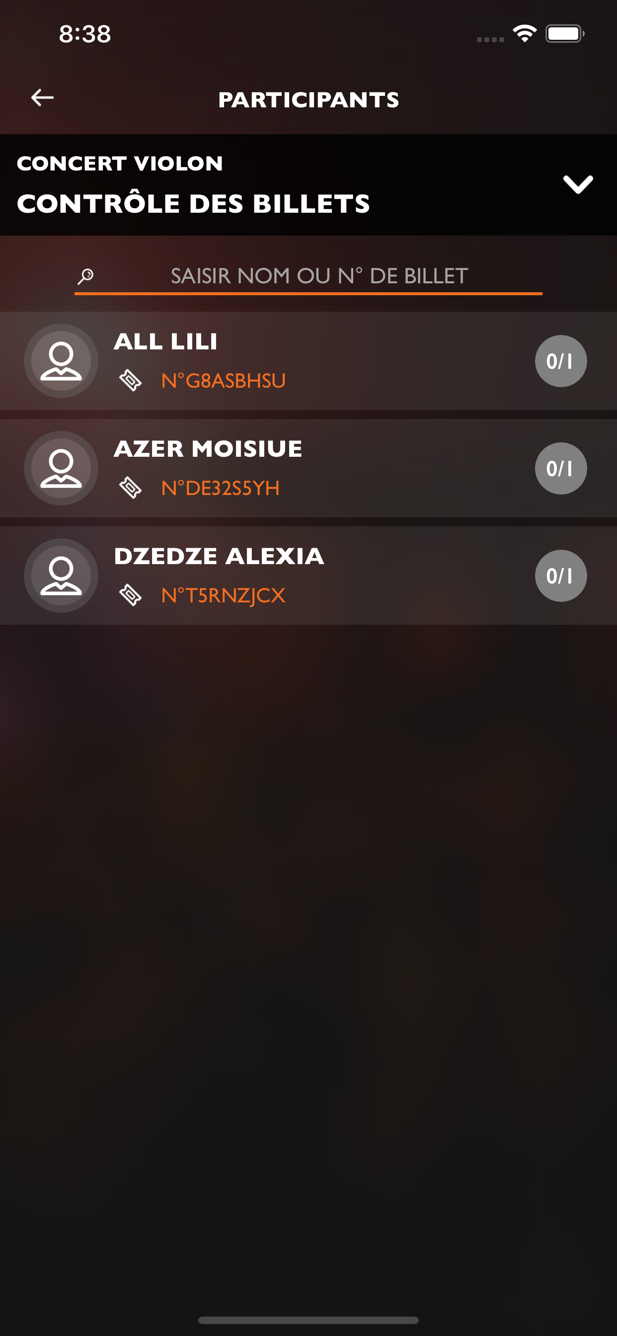 Vite Inscrit screenshot 3