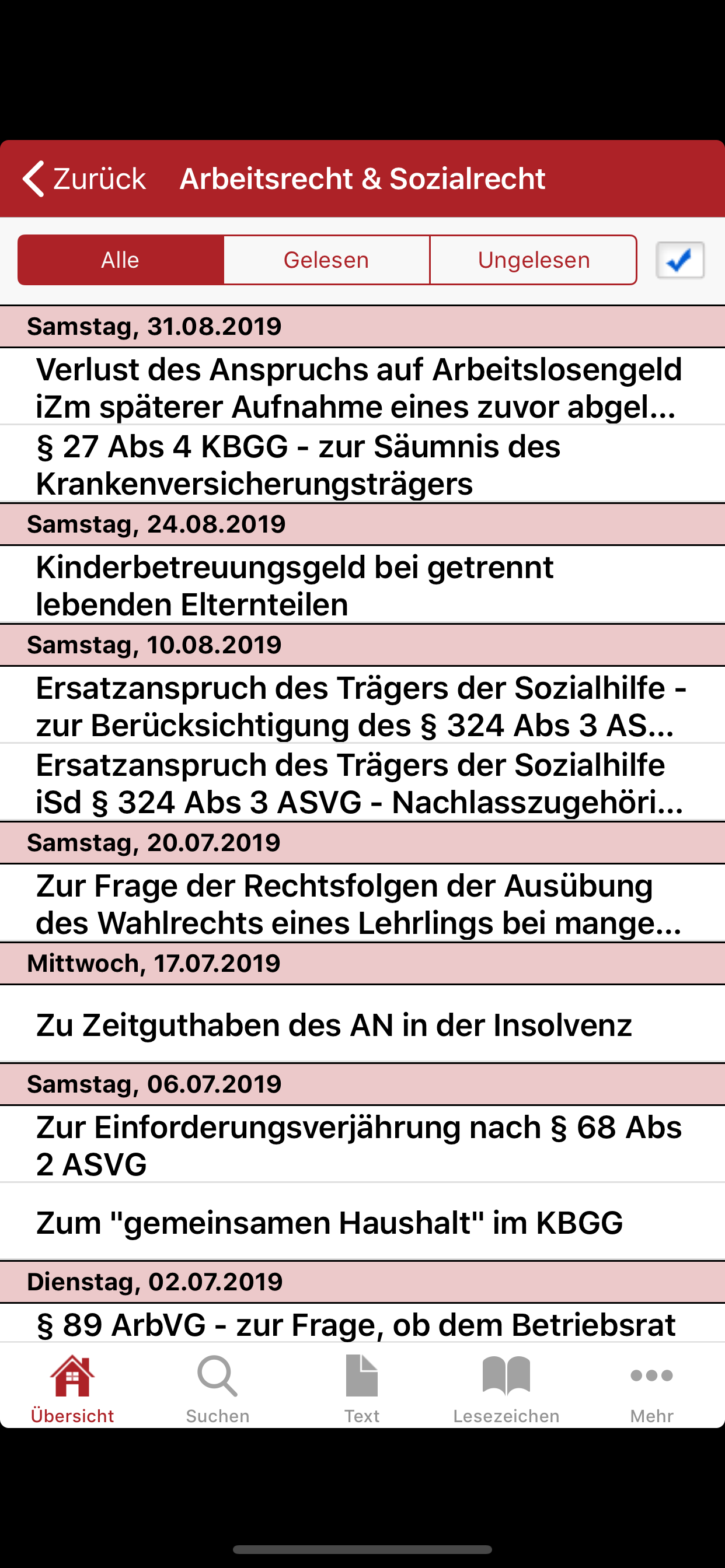 JUSaktuell