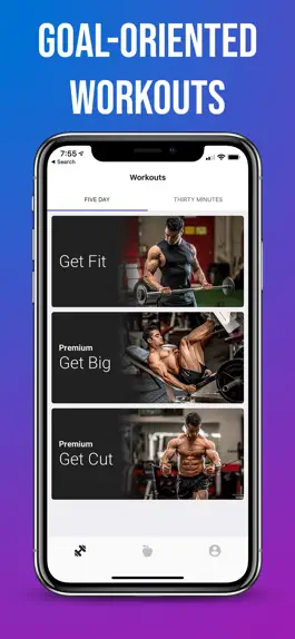 Game screenshot PUMPS: Men's Gym Workouts mod apk