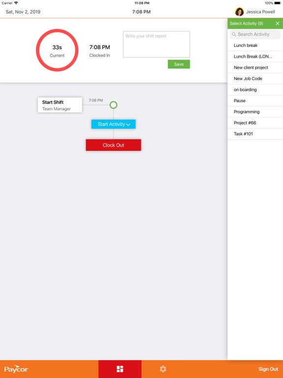 Screenshot #5 pour Paycor Scheduling Kiosk