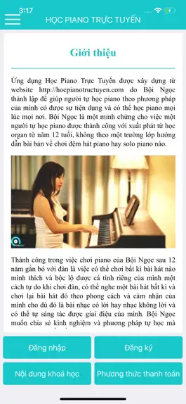 Game screenshot HỌC PIANO TRỰC TUYẾN apk