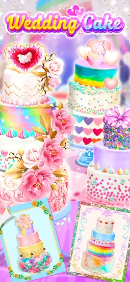 Game screenshot Wedding Rainbow Cake apk