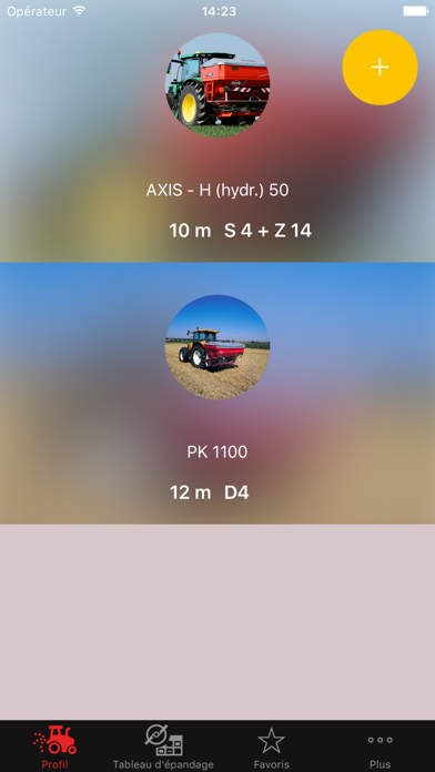 Screenshot #1 pour KUHN - SpreadSet