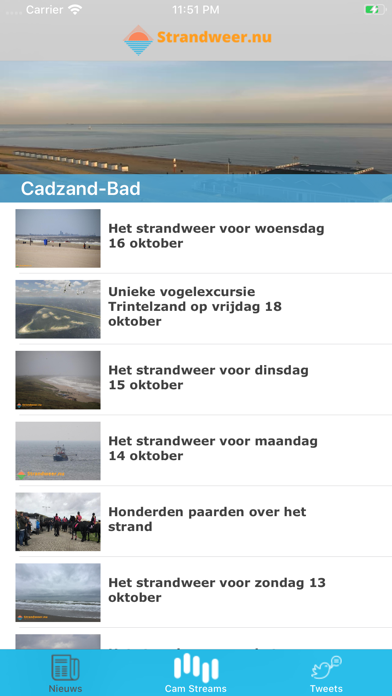 Screenshot #1 pour Strandweer.Nu