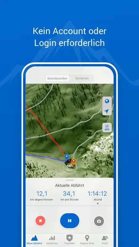 Abfahrt - ski/snowboard screenshot 2 of 6
